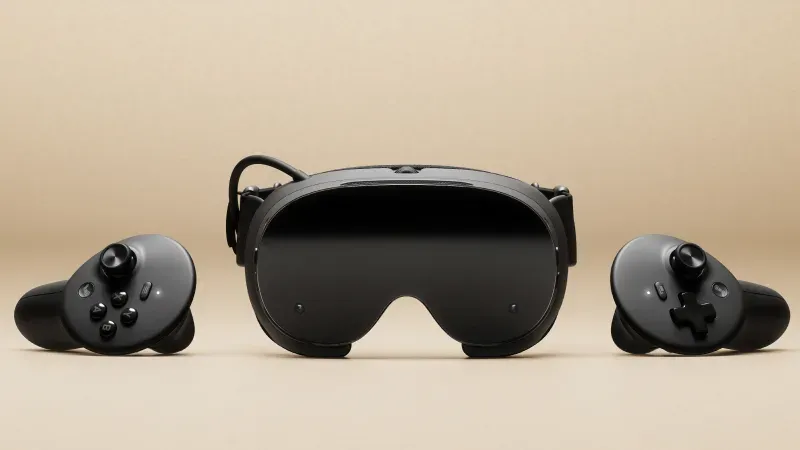 Valve Steam Frame VR headset development kit shown at Valve HQ