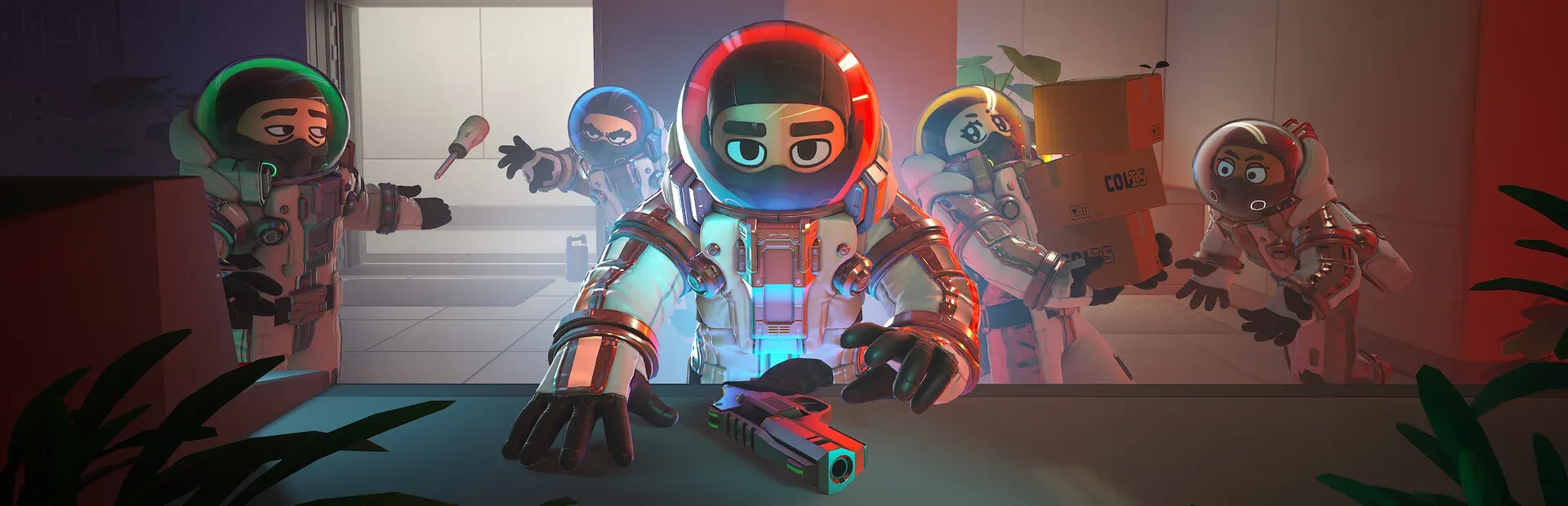 Key art for LOCKDOWN Protocol, one of the discounted picks in Steam's Social Deduction Fest