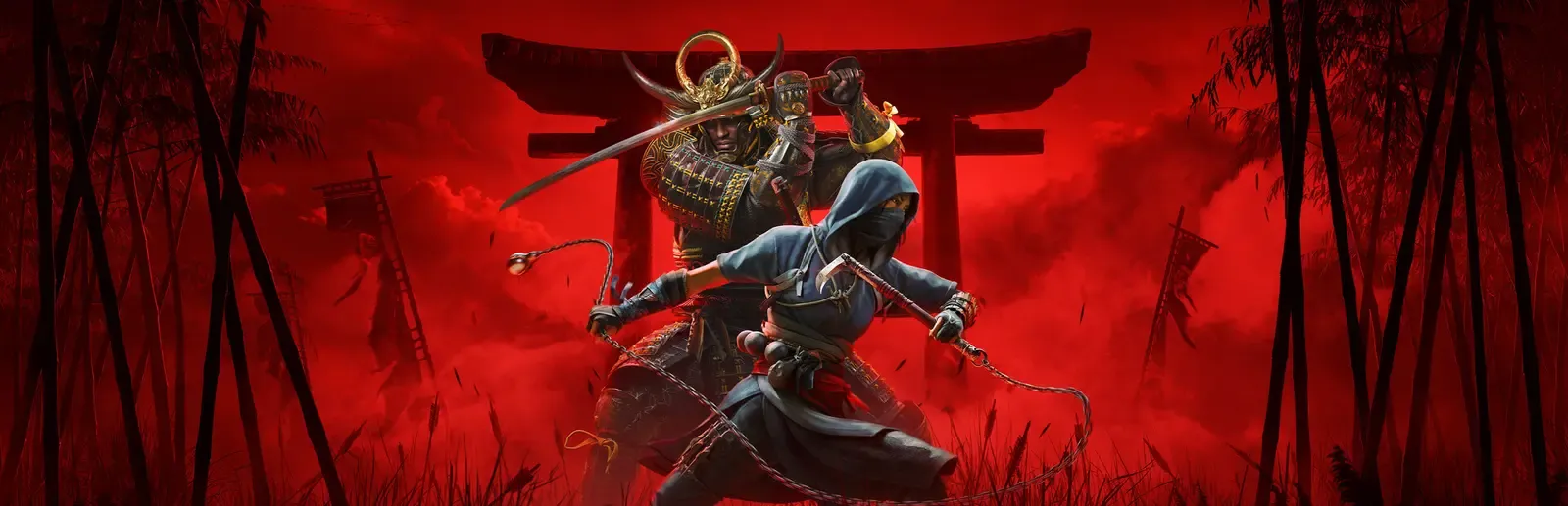 Assassin's Creed Shadows key art, one of the headline discounts in Steam's July 2026 Weeklong Sale